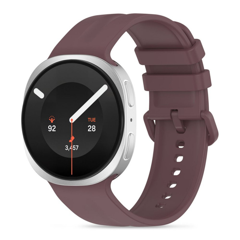 Tech-Protect Silicone Evo cinturino per Samsung Galaxy Watch 8 / 9 / Classic 40 / 44 / 46 mm, prugna vellutata