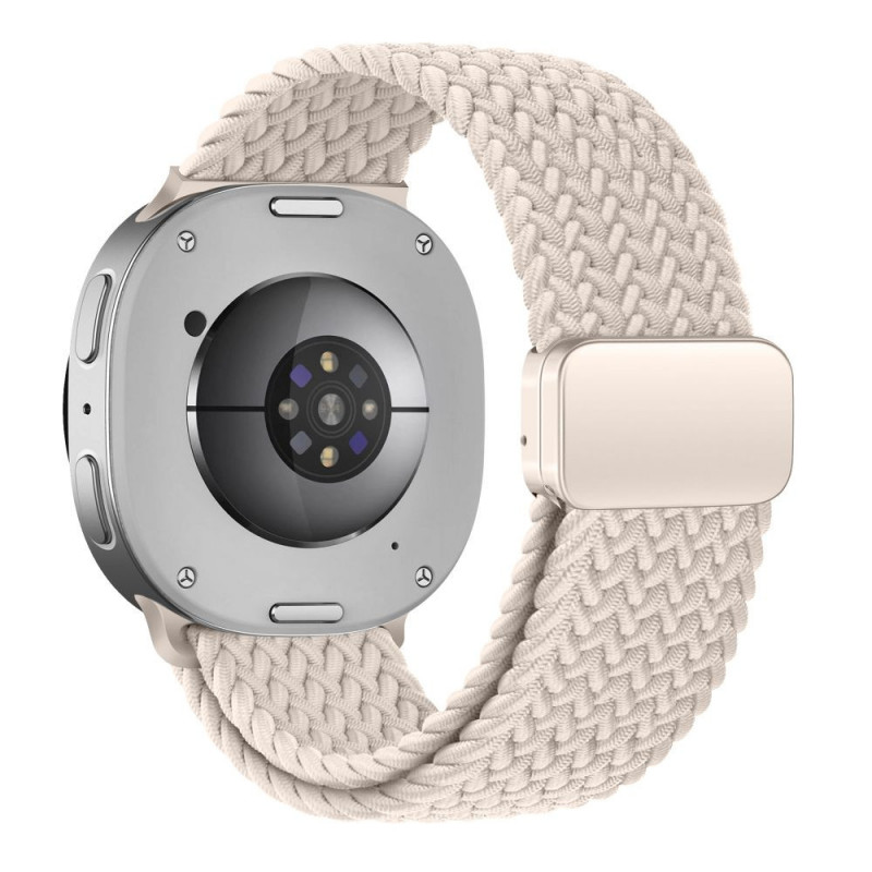 Tech-Protect NylonMag cinturino per Samsung Galaxy Watch 8 / 9 / Classic 40 / 44 / 46 mm, Starlight
