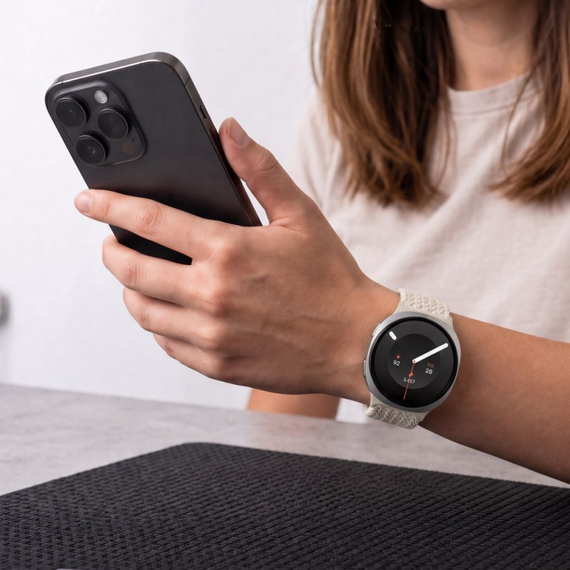 Tech-Protect NylonMag cinturino per Samsung Galaxy Watch 8 / 9 / Classic 40 / 44 / 46 mm, Starlight