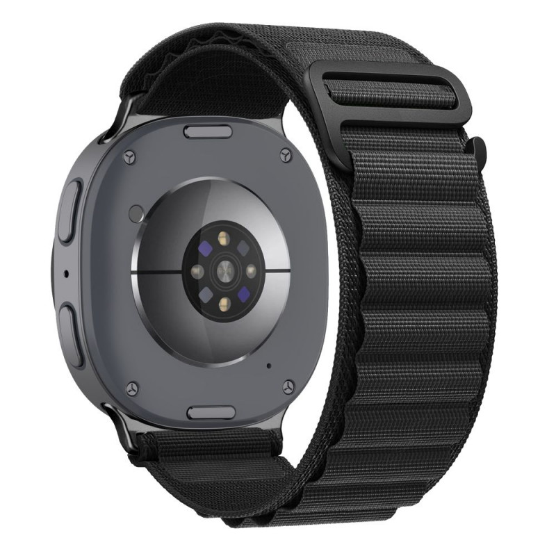 Tech-Protect Nylon Pro cinturino per Samsung Galaxy Watch 8 / 9 / Classic 40 / 44 / 46 mm, nero