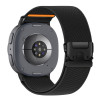 Tech-Protect Nylon Clasp cinturino per orologio per Samsung Galaxy Watch 8 / 9 / Classic 40 / 44 / 46 mm, nero