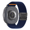 Tech-Protect Nylon Clasp cinturino per orologio per Samsung Galaxy Watch 8 / 9 / Classic 40 / 44 / 46 mm, blu navy