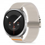 Tech-Protect Nylon Clasp cinturino per orologio per Samsung Galaxy Watch 8 / 9 / Classic 40 / 44 / 46 mm, Starlight