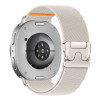 Tech-Protect Nylon Clasp cinturino per orologio per Samsung Galaxy Watch 8 / 9 / Classic 40 / 44 / 46 mm, Starlight