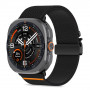 Tech-Protect Nylon Clasp cinturino per orologio per Samsung Galaxy Watch Ultra 1 / 2 2024-2026 47 mm, nero