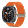 Tech-Protect Nylon Clasp cinturino per orologio per Samsung Galaxy Watch Ultra 1 / 2 2024-2026 47 mm, arancione