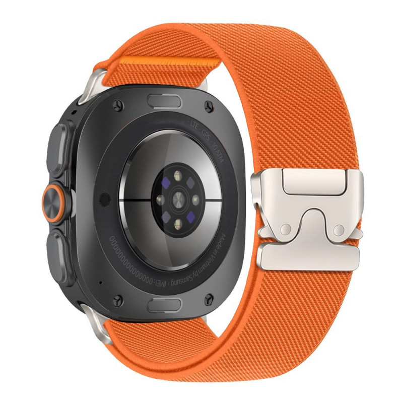 Tech-Protect Nylon Clasp cinturino per orologio per Samsung Galaxy Watch Ultra 1 / 2 2024-2026 47 mm, arancione