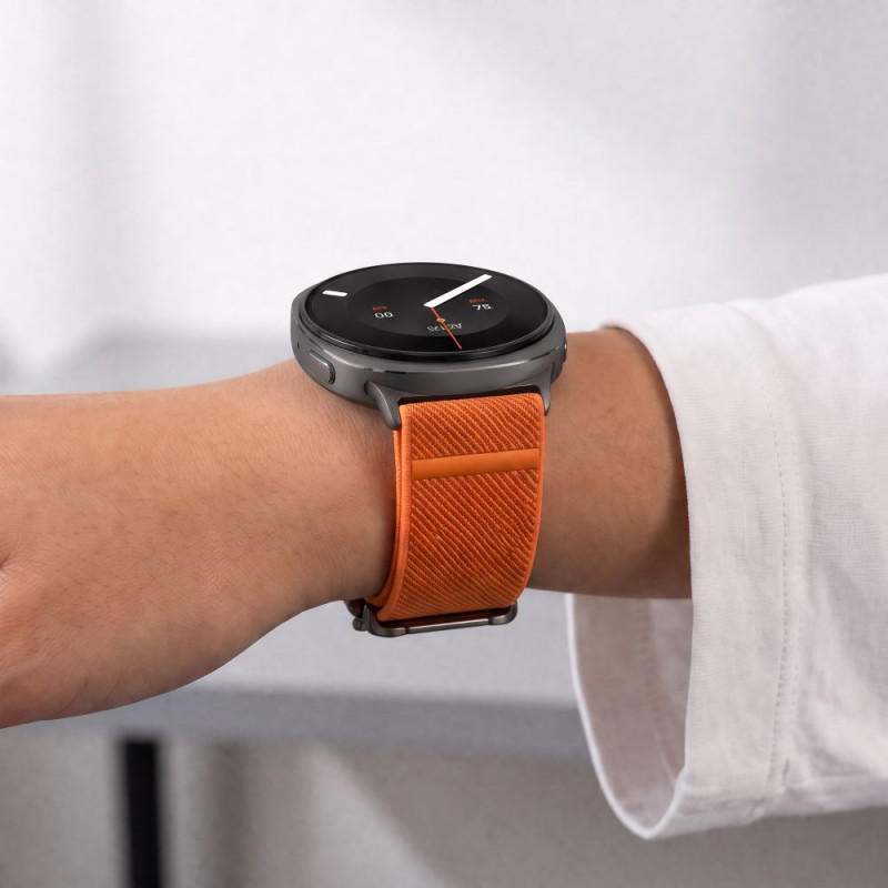 Tech-Protect Nylon Clasp cinturino per orologio per Samsung Galaxy Watch Ultra 1 / 2 2024-2026 47 mm, arancione