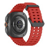 Tech-Protect Iconband Pro cinturino per orologio per Samsung Galaxy Watch Ultra 1 / 2 2024-2026 47 mm, rosso cremisi
