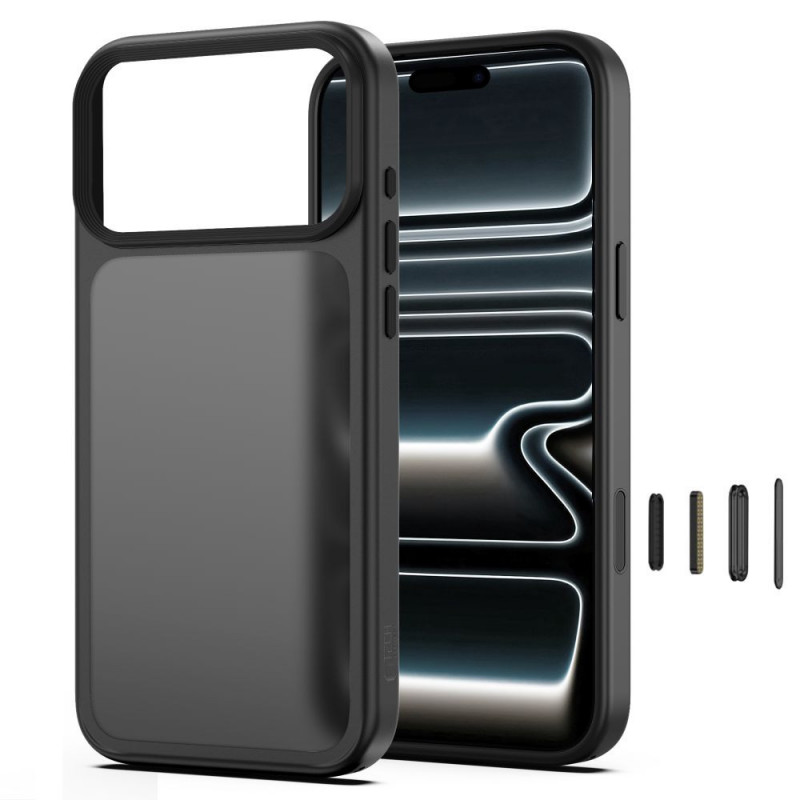 Tech-Protect Magmat CC custodia per Apple iPhone 17 Pro Max / 18 Pro Max, nero opaco