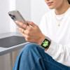 Tech-Protect Silicone cinturino per Apple Watch 8/9/10/11/12/SE 40/41/42 mm, grigio