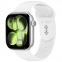 Tech-Protect Silicone cinturino per Apple Watch 8/9/10/11/12/SE 40/41/42 mm, bianco