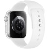 Tech-Protect Silicone cinturino per Apple Watch 8/9/10/11/12/SE 40/41/42 mm, bianco