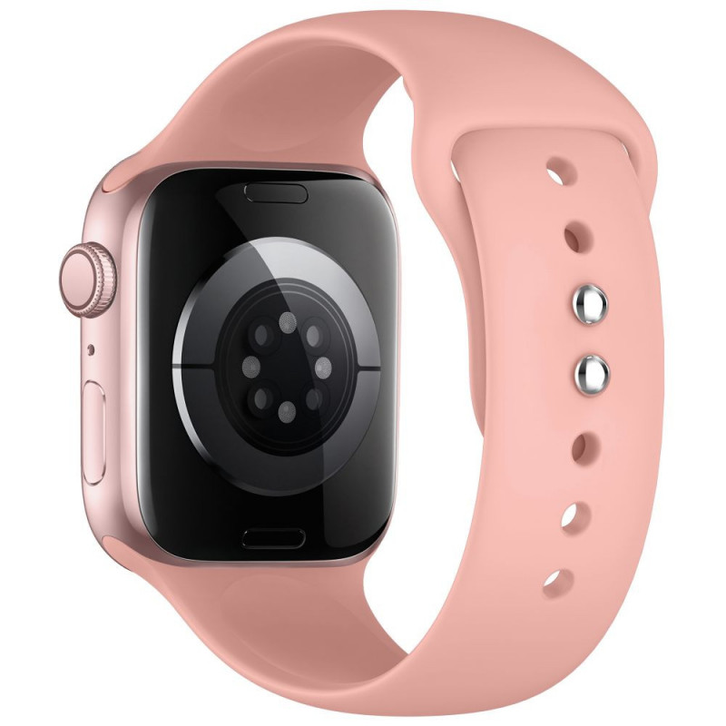 Tech-Protect Silicone cinturino per Apple Watch 8/9/10/11/12/SE/Ultra 44/45/46/49 mm, rosa antico