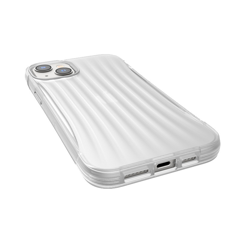 X-Doria Raptic Clutch custodia per Apple iPhone 14 Plus / 15 Plus, trasparente