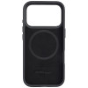 Custodia Audi R8 Genuine Leather MagSafe in vera pelle per iPhone 18 Pro / 17 Pro, nera e rossa (AUDI000239)
