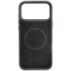 Custodia Audi R8 Genuine Leather MagSafe in vera pelle per iPhone 18 Pro Max / 17 Pro Max, nera e rossa (AUDI000240)