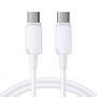 Cavo Joyroom S-A14 Multi-Color Series USB-C - USB-C, 60 W, 480 Mbps, 1,2 m, bianco (S-CC100A141W)