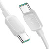 Cavo Joyroom S-A14 Multi-Color Series USB-C - USB-C, 60 W, 480 Mbps, 1,2 m, bianco (S-CC100A141W)