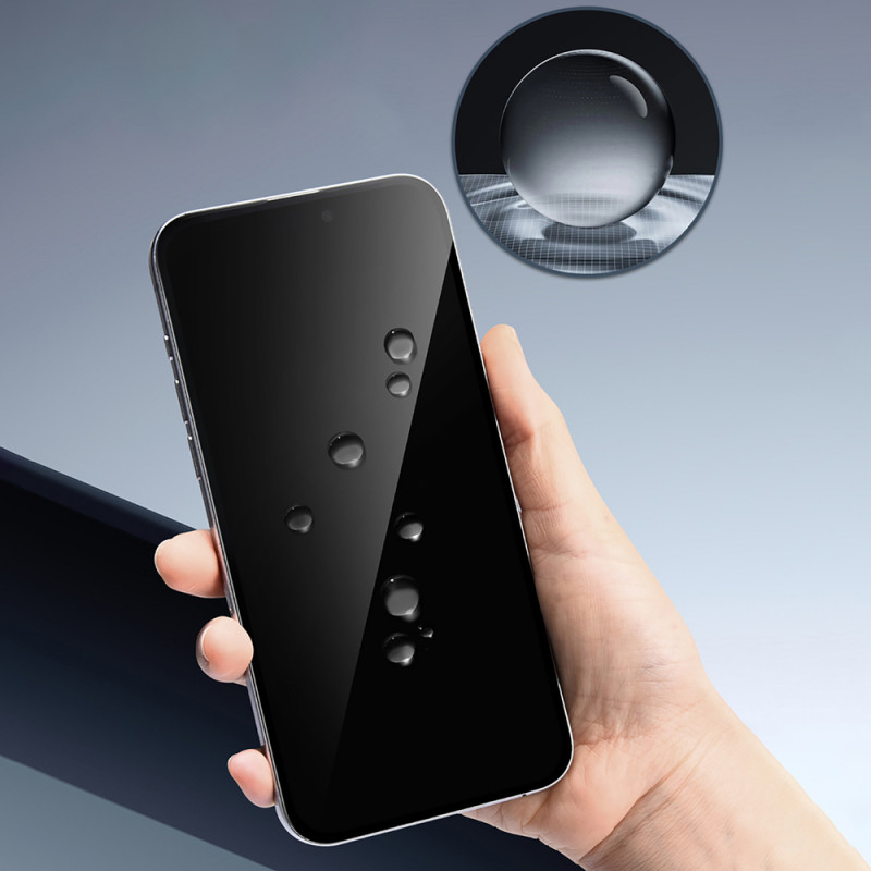Joyroom JR-MAR0317 vetro temperato antiriflesso per iPhone 15 Plus/16 Plus