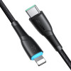 Joyroom Starry Series SA32-CC3 cavo USB-C - USB-C, 60 W, 480 Mbps, 1 m, nero