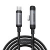 Joyroom EnjoyX Series S-A56 cavo USB-C - USB-C a 90°, 60 W, 480 Mbps, 1,2 m, nero