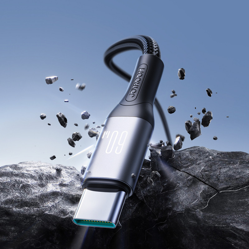 Joyroom Flash Series S-A28 cavo USB-C - USB-C, 60 W, 480 Mbps, 1 m, nero