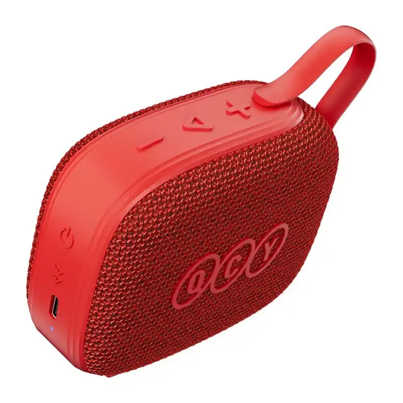 QCY SP3 altoparlante wireless Bluetooth, rosso