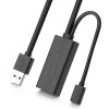 Cavo prolunga UGREEN US175 USB 3.0 con porta di alimentazione micro USB, 5 m, nero