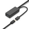 Cavo prolunga UGREEN US175 USB 3.0 con porta di alimentazione micro USB, 5 m, nero