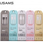 Cavo USAMS US-SJ098 U-Turn da Micro USB a USB, 2 A, 1 m, nero