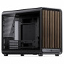 Jonsbo D33 Wood case per PC, Micro-ATX, mATX, vetro temperato, nero, legno