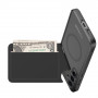 Dux Ducis custodia Rafi II per Samsung Galaxy S25 con supporto e portafoglio, nera