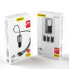 Dudao R5ProN caricabatterie da auto con cavo 3 in 1 integrato (Lightning / USB-C / micro USB), 3,4 A, 1 m, nero