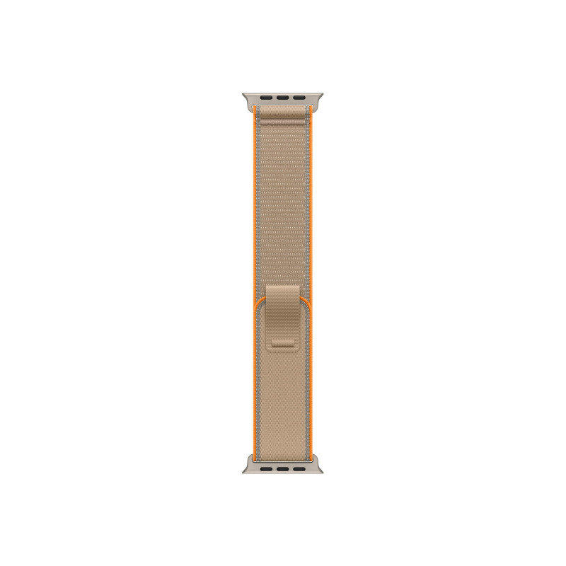 Apple Trail Loop cinturino per smartwatch 49 mm, sabbia, M/L, finitura in titanio naturale, MK8N4ZM/A