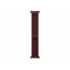 Apple Trail Loop cinturino per smartwatch 49 mm, bordeaux, M/L, finitura in titanio nero, MKA94ZM/A