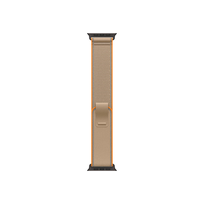 Apple Trail Loop cinturino per smartwatch 49 mm, sabbia, M/L, finitura in titanio nero, MKAJ4ZM/A