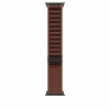Apple Alpine Loop cinturino per smartwatch 49 mm, bordeaux, taglia grande, finitura in titanio nero, MKF24ZM/A