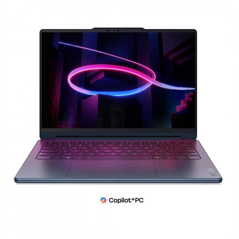 Lenovo Yoga 9i 2-in-1 Aura Edition 14IPH11 83SE001XPB notebook, 14" 2,8K OLED touchscreen, Intel Core Ultra 7 355, 32 GB RAM, SSD 512 GB, blu