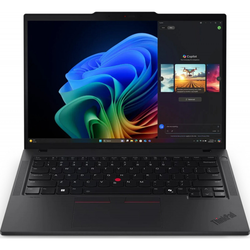 Lenovo ThinkPad T14 Gen 6 21QG00DAGE notebook, 14" WUXGA, Intel Core Ultra 5 228V, 32 GB RAM, SSD 512 GB, Windows 11 Pro, nero