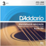 D'Addario EJ16 corde per chitarra acustica, 12-53