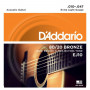 D'Addario EJ10 corde per chitarra acustica, 10-47