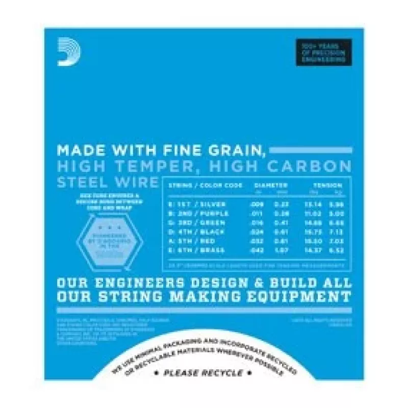 D'Addario EXL120 Super Light corde per chitarra elettrica, 9-42