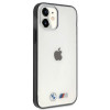 Custodia rigida BMW BMHCP12SMBTOK Sandblast per Apple iPhone 12 mini, trasparente