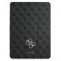 Custodia a libro Guess GUIC12G4GFGR 4G Collection per Apple iPad Pro 12.9 2021, grigia