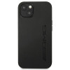 Custodia rigida Mercedes-AMG AMHCP13MDOLBK Leather Hot Stamped per Apple iPhone 13, nera