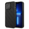 Karl Lagerfeld KLHCP13LPTLK cover rigida per Apple iPhone 13 Pro, Perforated Allover, nera