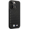 BMW BMHCP14L22PMGK custodia per iPhone 14 Pro, nera, Bi Pattern