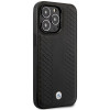 BMW BMHMP14X22RFGK Leather Diamond Pattern MagSafe custodia per Apple iPhone 14 Pro Max 6,7″, nera