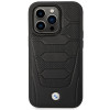 BMW BMHMP14L22RPSK Leather Seats Pattern MagSafe custodia per Apple iPhone 14 Pro 6,1″, nera